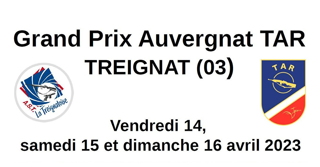 07/04/2023 - Planning Grand Prix Auvergnat TAR - 14-16/04/2023 - Treignat