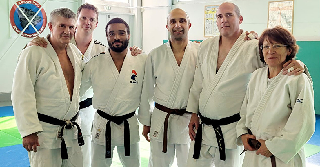Jouars-Pontchartrain : Stage Judo encadré par Daikii BOUBA Avril 2023