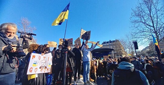 La Frat de Nantes solidaire de l'Ukraine et des opposant·es russes