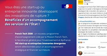 AAP French Tech 2030: Répondez avant le 8 Mai