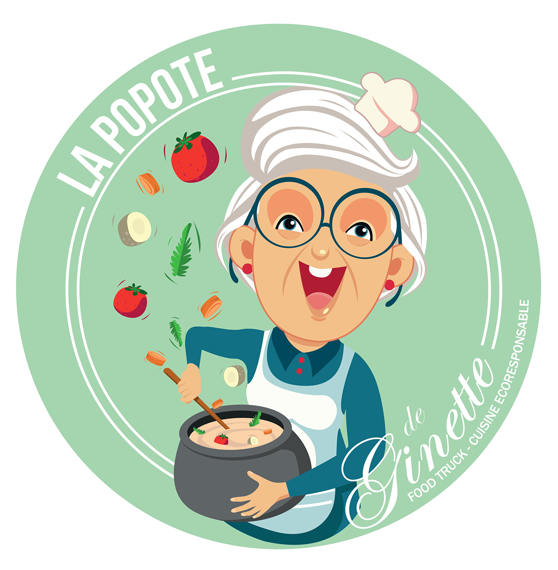 Logo La Popote de Ginette