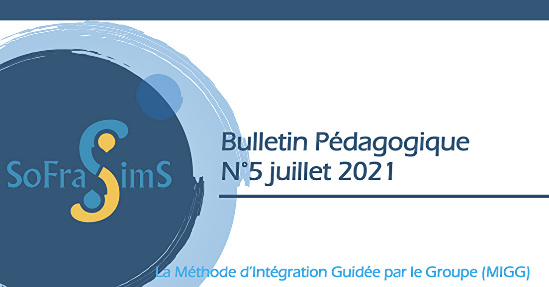 Bulletin pédagogique n°5 – Juillet 2021 – MIGG