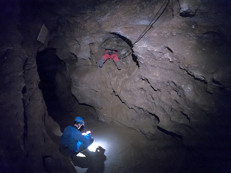 USF Spéléologie, trou du Vent, grotte de Trabuc, Mialet, Gard