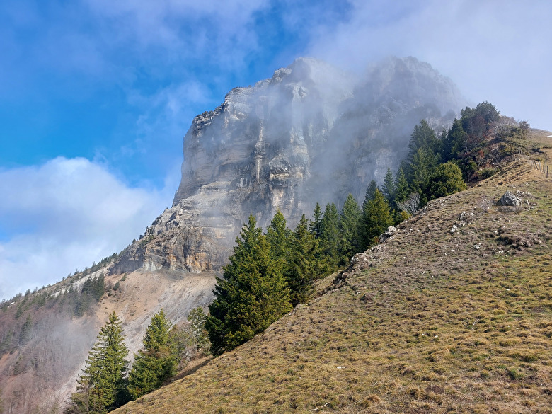 USF Spéléologie, mont Granier , grotte du Grand Glacier, Isère