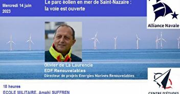 Conférence : le parc éolien en mer de Saint-Nazaire : la voie est ouverte