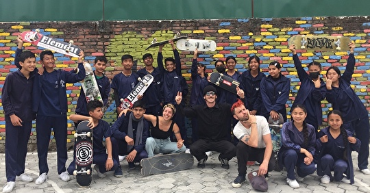 Immersion Skateboard Népal 2023