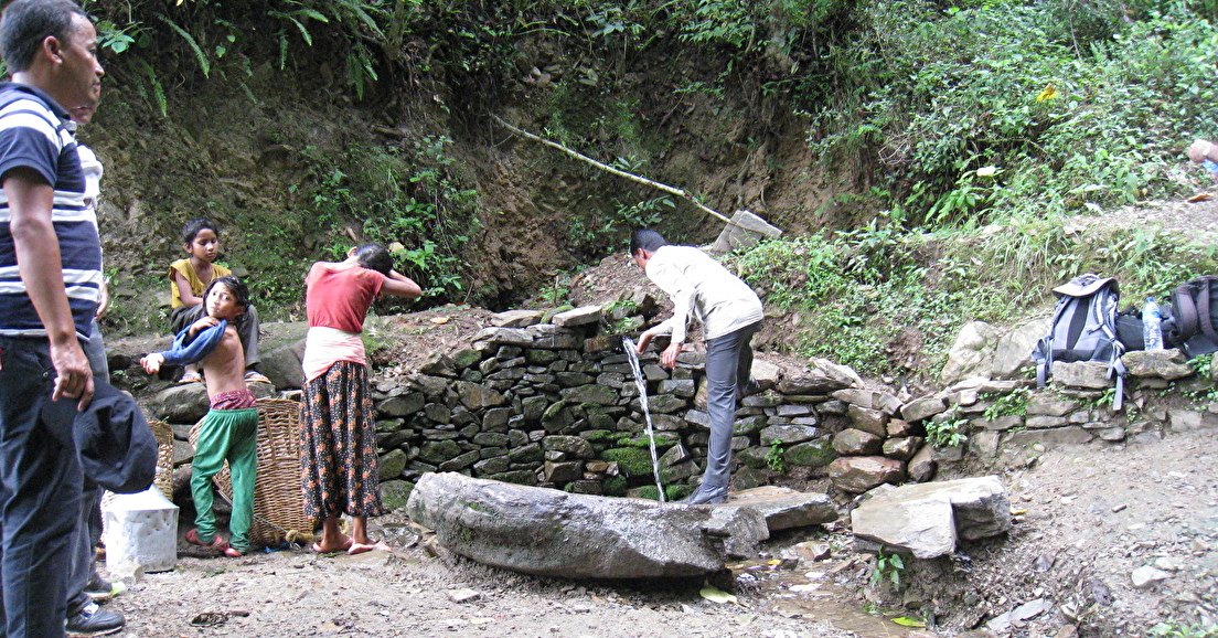 Népal (Chapakhori) - Un réseau d’eau à réaliser sur terrain accidenté