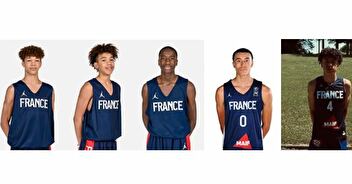 Equipe de France U18 : 5 joueurs passés par la Saint Charles convoqués