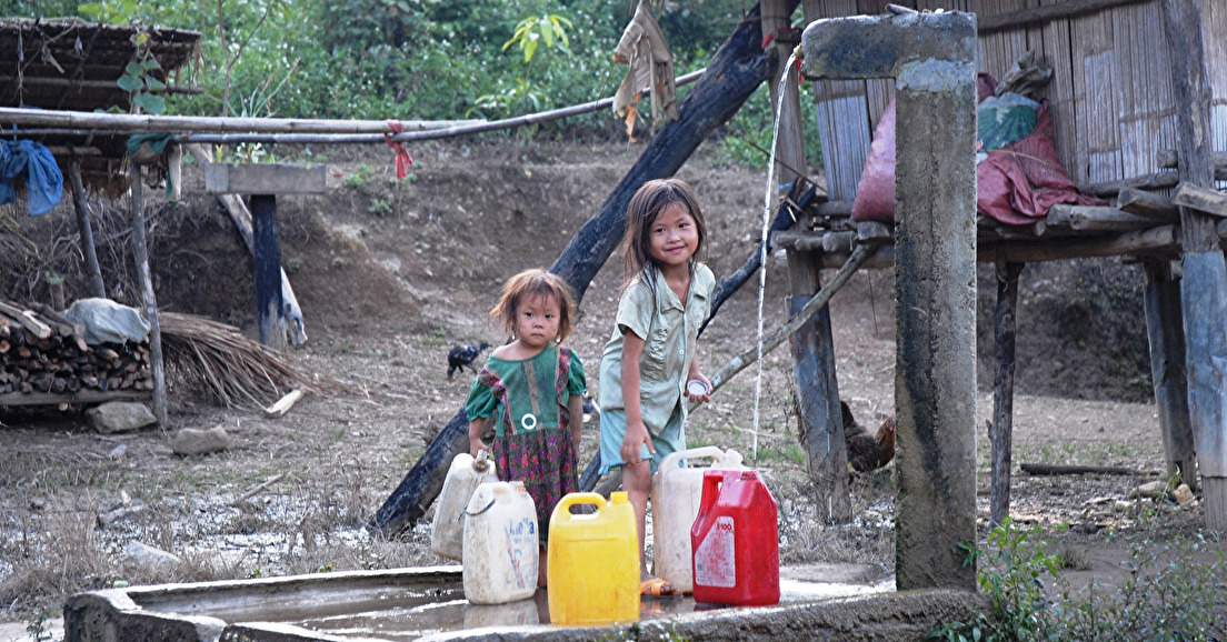 Laos (Muang Long) – Alimentation en eau potable du village