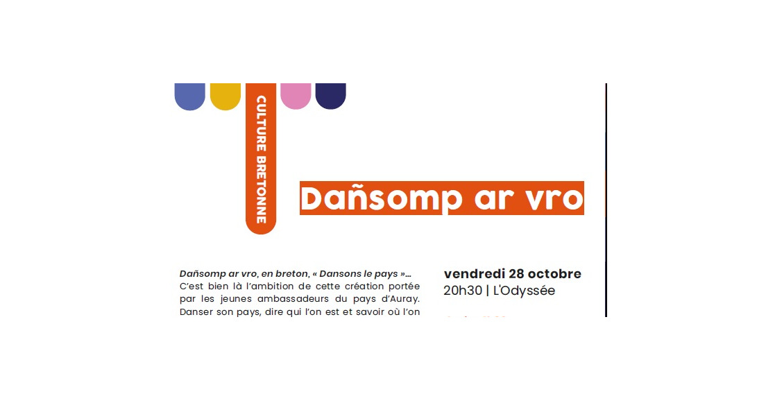 Le spectacle Dañsomp Ar Vro au programme de la saison culturelle d'Orvault