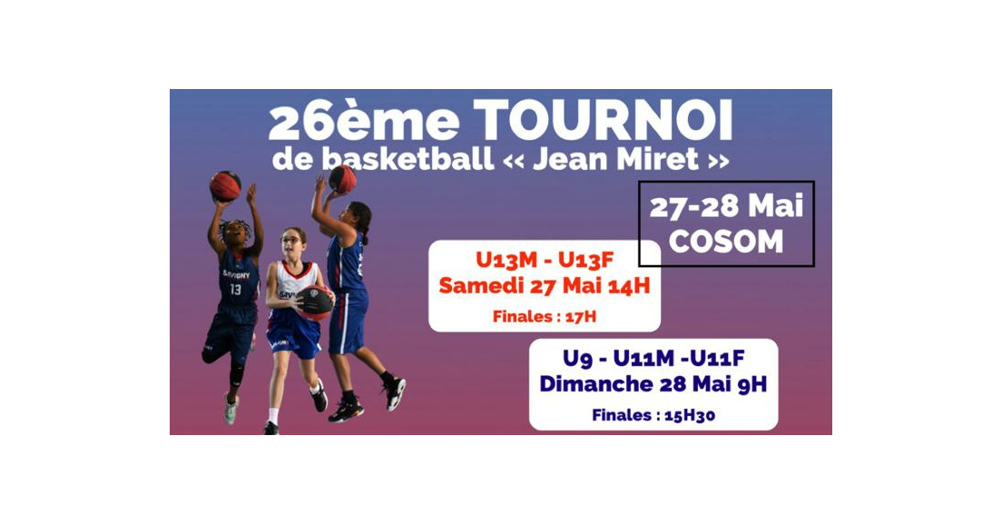 Tournoi Jean Miret - 27/28 Mai 2023