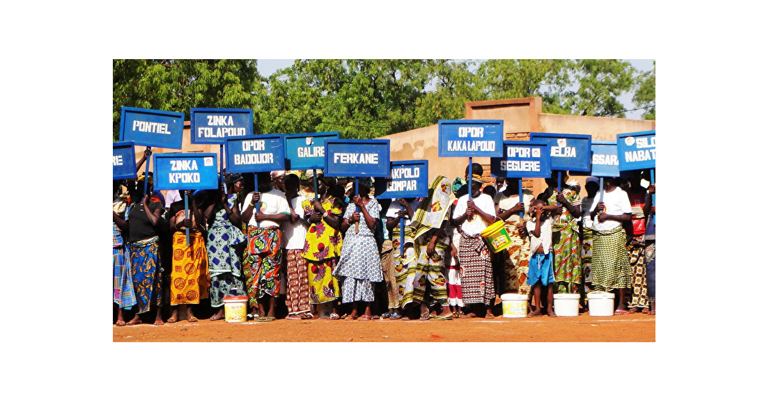 Burkina Faso (Legmoin) - Mise en eau du réseau