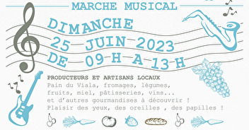Marché - Viala du Tarn - 25/06/2023