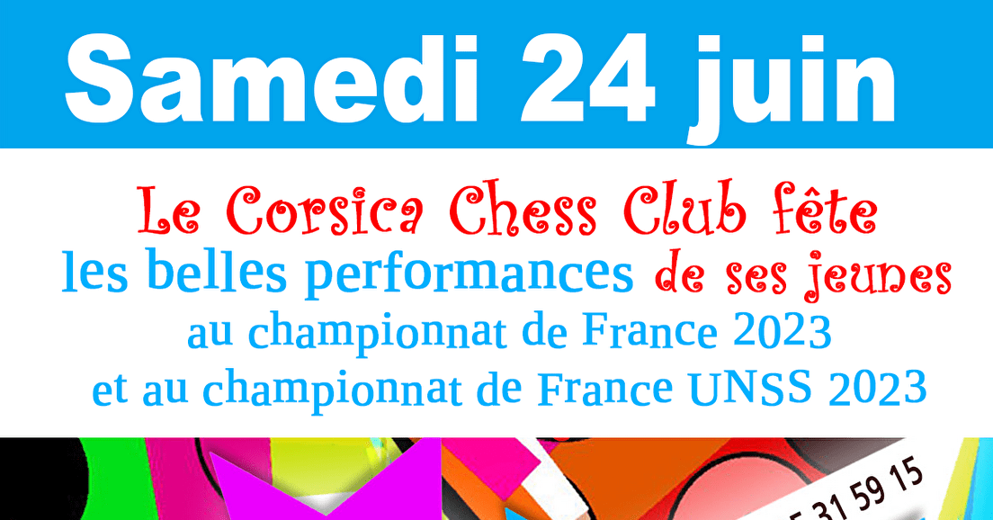 Le Corsica Chess Club fête ses champions !