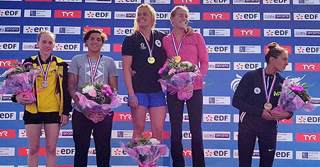 Adeline Furst, vice-championne de France du 5km en Eau Libre