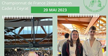 ASMB Judo : Louis Qualifié au Championnat de France Cadet 2D 2023