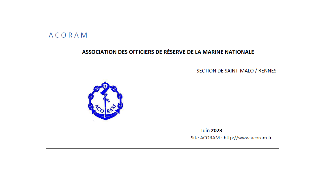 Rennes Saint-Malo : bulletin de section - juin 2023