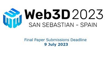 Web3D: Paper Submissions Deadline Extended to 9 July 2023