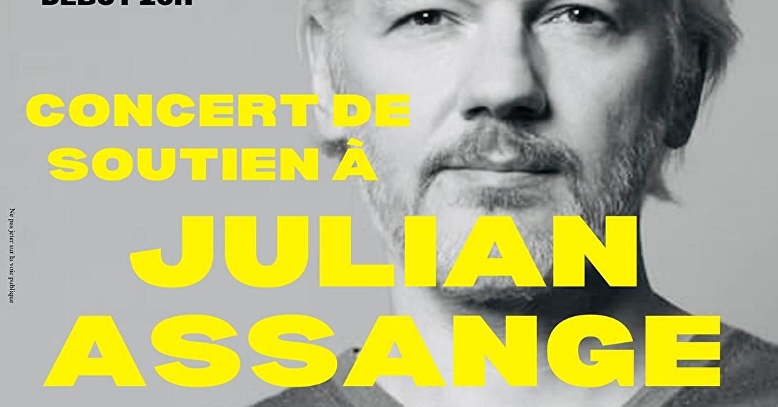 Il aura 52 ans lundi... un concert en soutien à Julian Assange