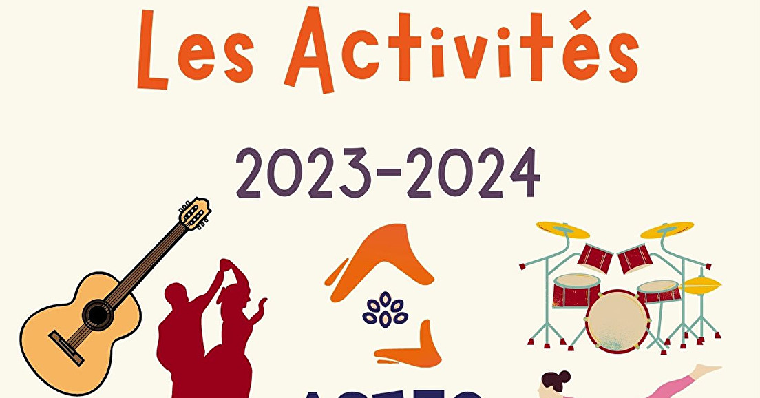 Les activités pour la saison 2023-2024
