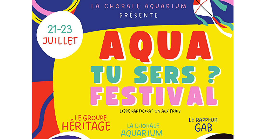 Aqua tu sers ? Un festival de musique familial chrétienne dans les Cévennes