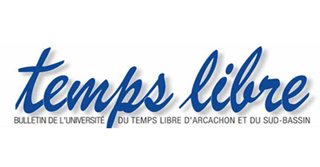 L'UTLARC publie TEMPS LIBRE 2 fois par an.