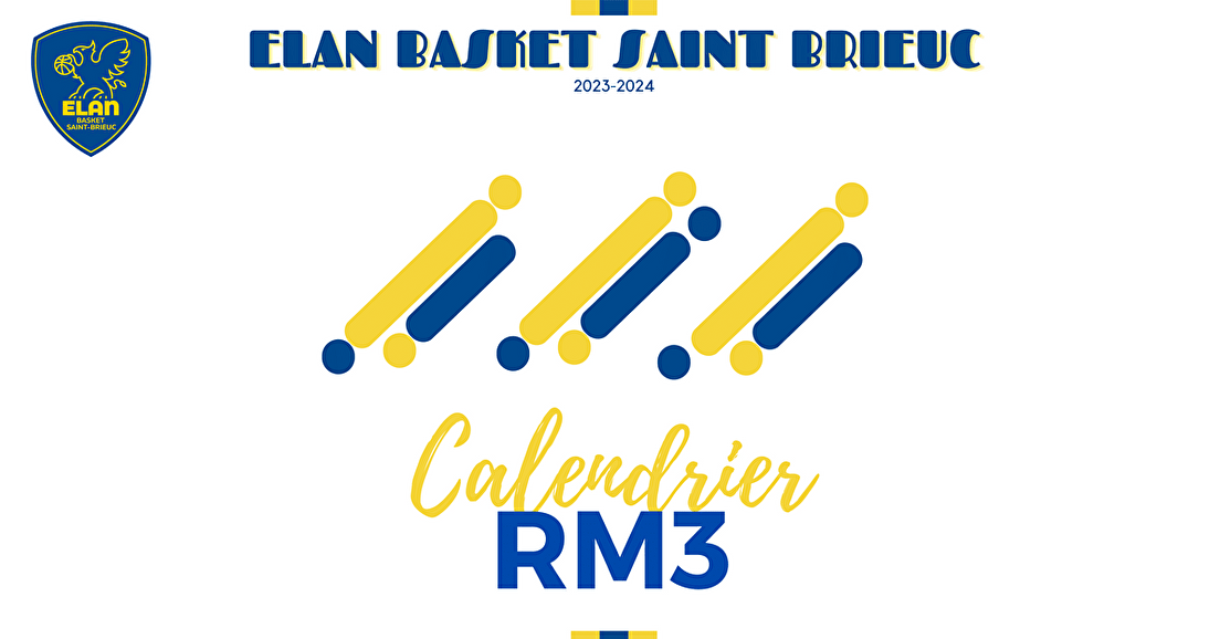 Calendrier RM3 - 2023/2024