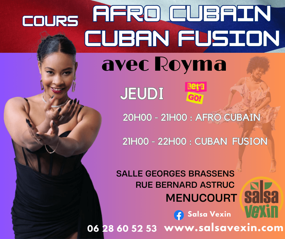 Cours Afro-Cubain et Salsa Fusion avec Royman Roman Rodriguez