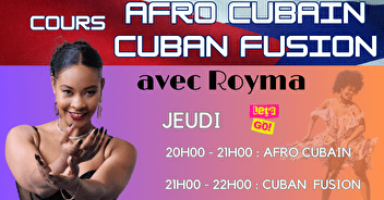 PORTES OUVERTES AFRO-CUBAIN & SALSA FUSION avec Royma, jeudi 14 sept 2023