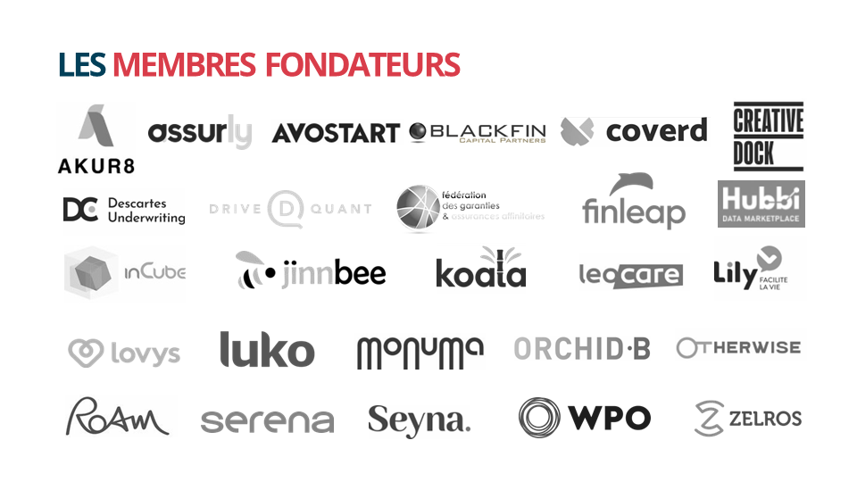 Image des membres fondateurs Insurtech France