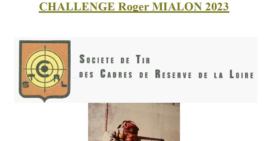 25/08/2023 - Annonce Challenge TAR Mialon 2023 - 23/09/2023 - Roanne