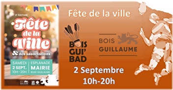 Samedi 2 Septembre : Fête de la ville à Bois-Guillaume