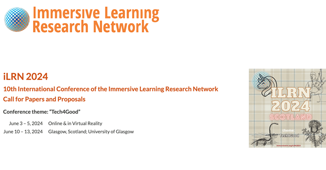 iLRN 2024: Immersive Learning Research Network Conference