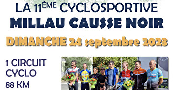 Cyclo sportive Millau Causse Noir