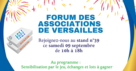 Forum des Associations de Versailles du 09 Septembre 2023