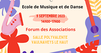 Forum des Associations Vaulnaveys le haut 14H00-17H00