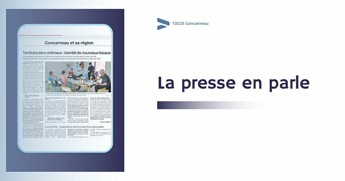 La presse en Parle : Ouest-France du 30 juin 2023