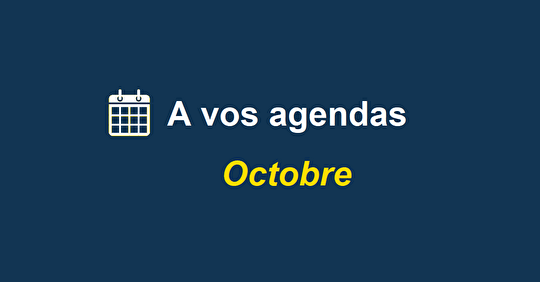 Agenda Octobre 2023