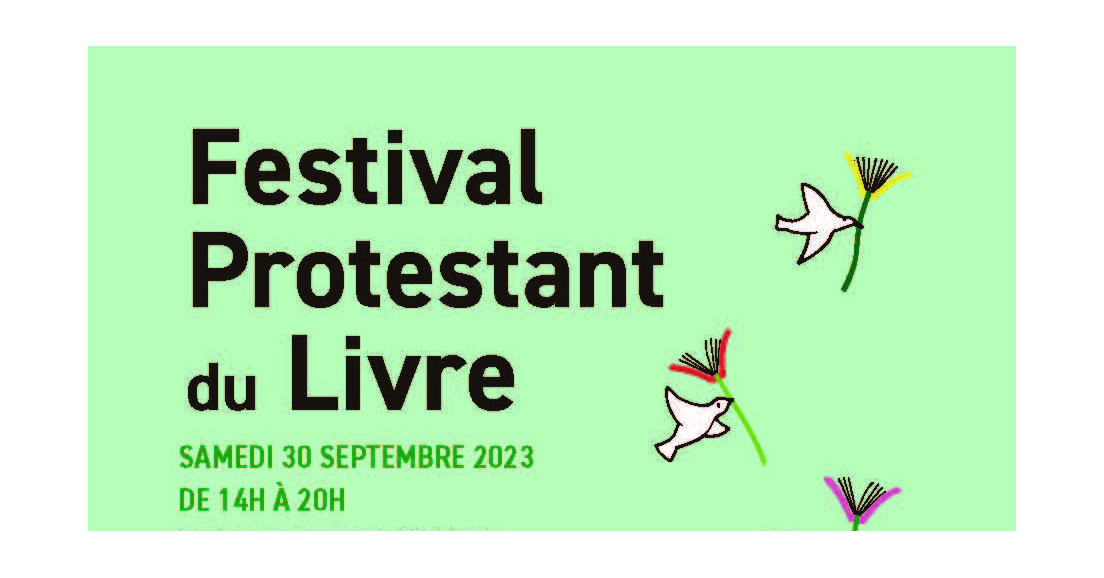 Deuxième édition du Festival Protestant du Livre le 30 septembre à Paris