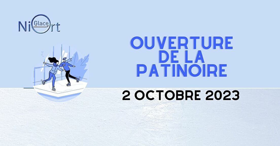 Ouverture de la patinoire le 2 octobre