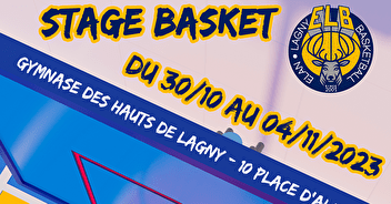 Stage Basket du 30 octobre au 4 novembre 2023