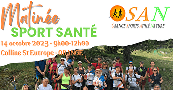 Matinée Sport-Santé - 14 octobre-2023 - Orange