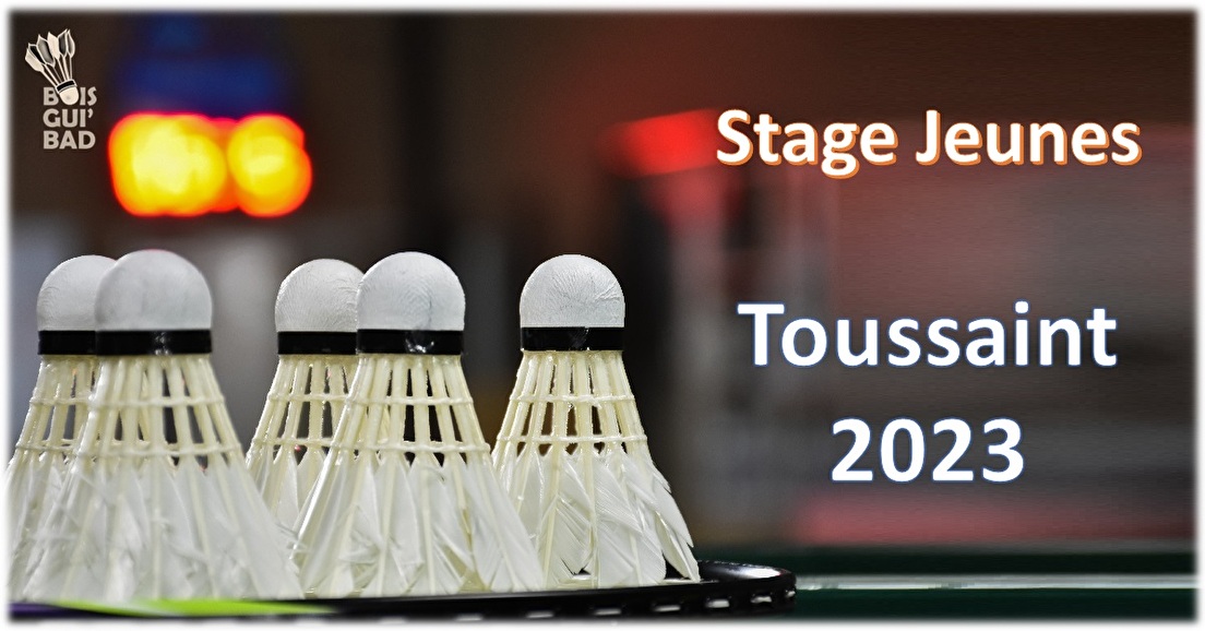 Stage de Badminton - Vacances de la Toussaint - Gymnase CODET