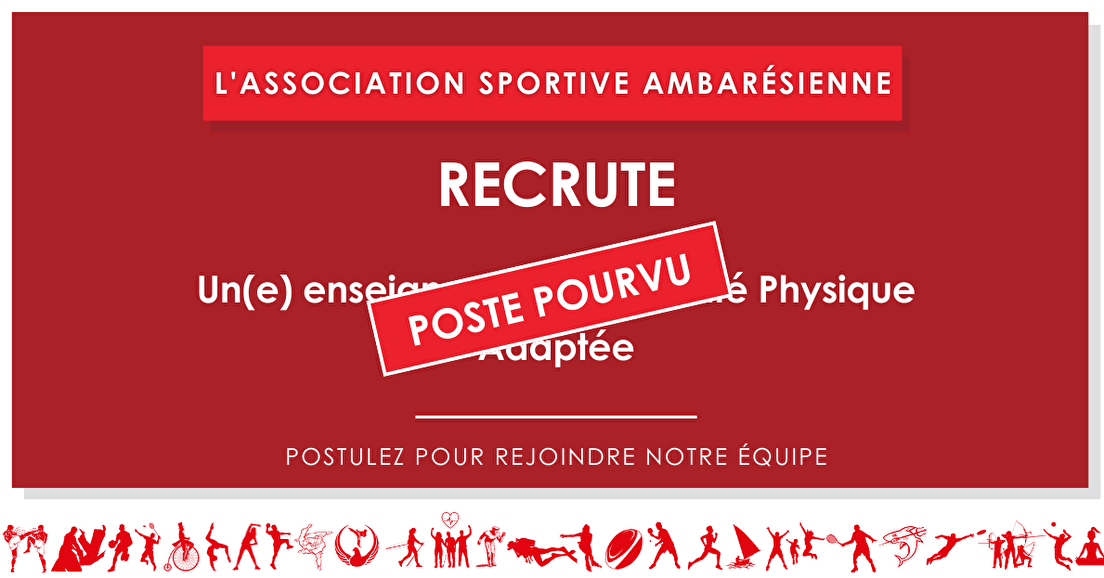 CDII - Enseignant.e Activité Physique Adapatée -Sport Santé & Handicap