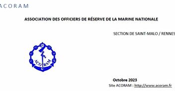 Rennes Saint-Malo : bulletin de section - octobre 2023