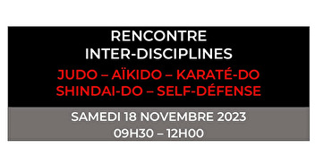 Rencontre inter-disciplines (Judo, Aïkido, Karaté-Do, Shindai-do)