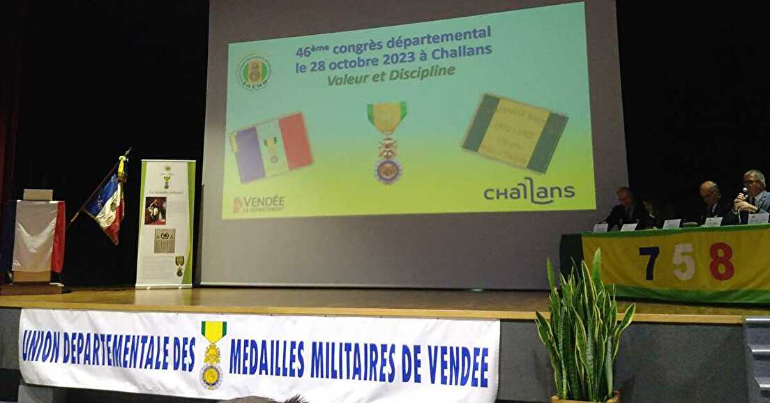 46ème congrès des Médaillés militaires de la Vendée