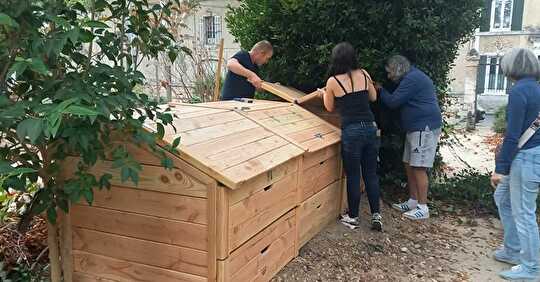 Un site de compostage partagé en centre-ville de Mouriès