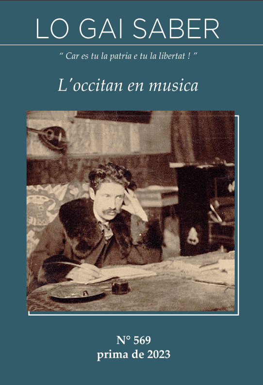 Couverture de Lo Gai Saber n° 569 - L'occitan en musica (D)