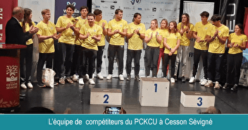 Le PCKCU  champion de France des clubs en slalom